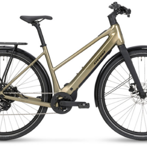 STEVENS E-LIVENZA 6.4.1 LT 2026 en color LIGHT OLIVE, vista lateral completa