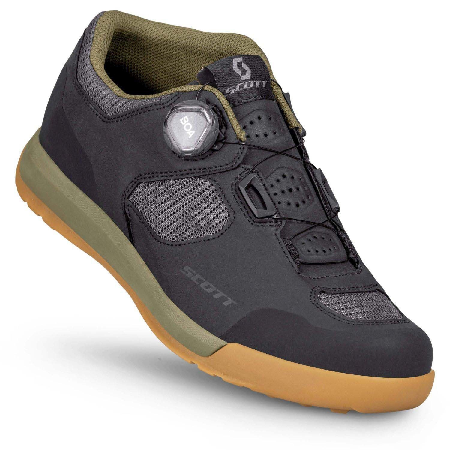 ZAPATILLAS SCOTT MTB SHR-ALP EVO BOA BLACK/FIR GREEN 2026 - foto 1