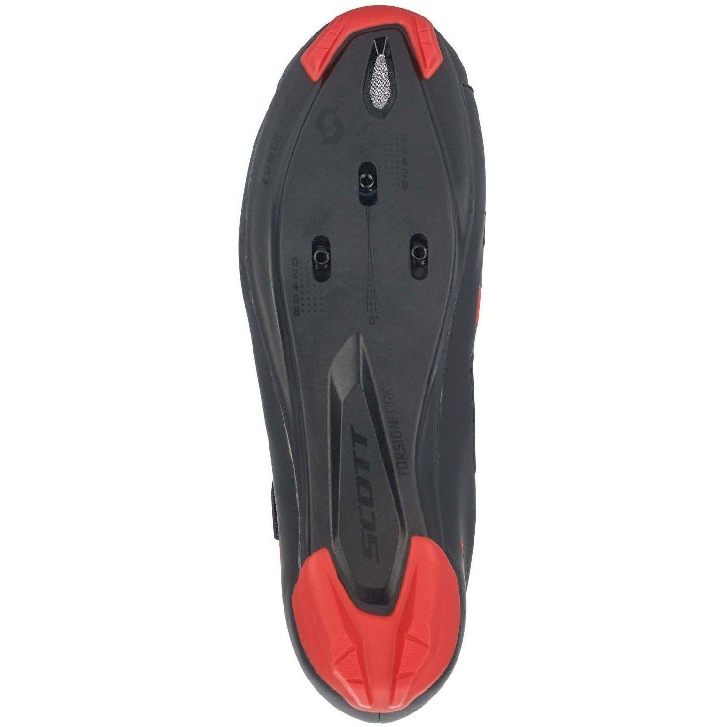 ZAPATILLAS SCOTT ROAD COMP BLACK/RED 2025 - foto 2