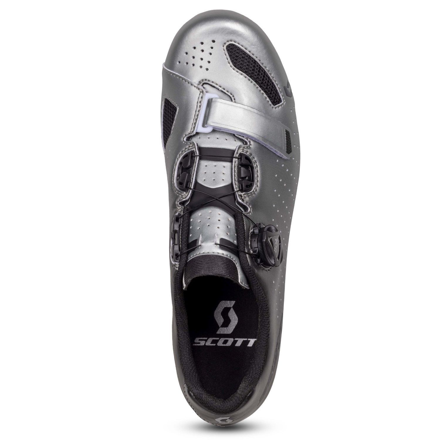ZAPATILLAS SCOTT ROAD COMP BOA BLACK FADE/METALLIC SILVER 2026 - foto 6
