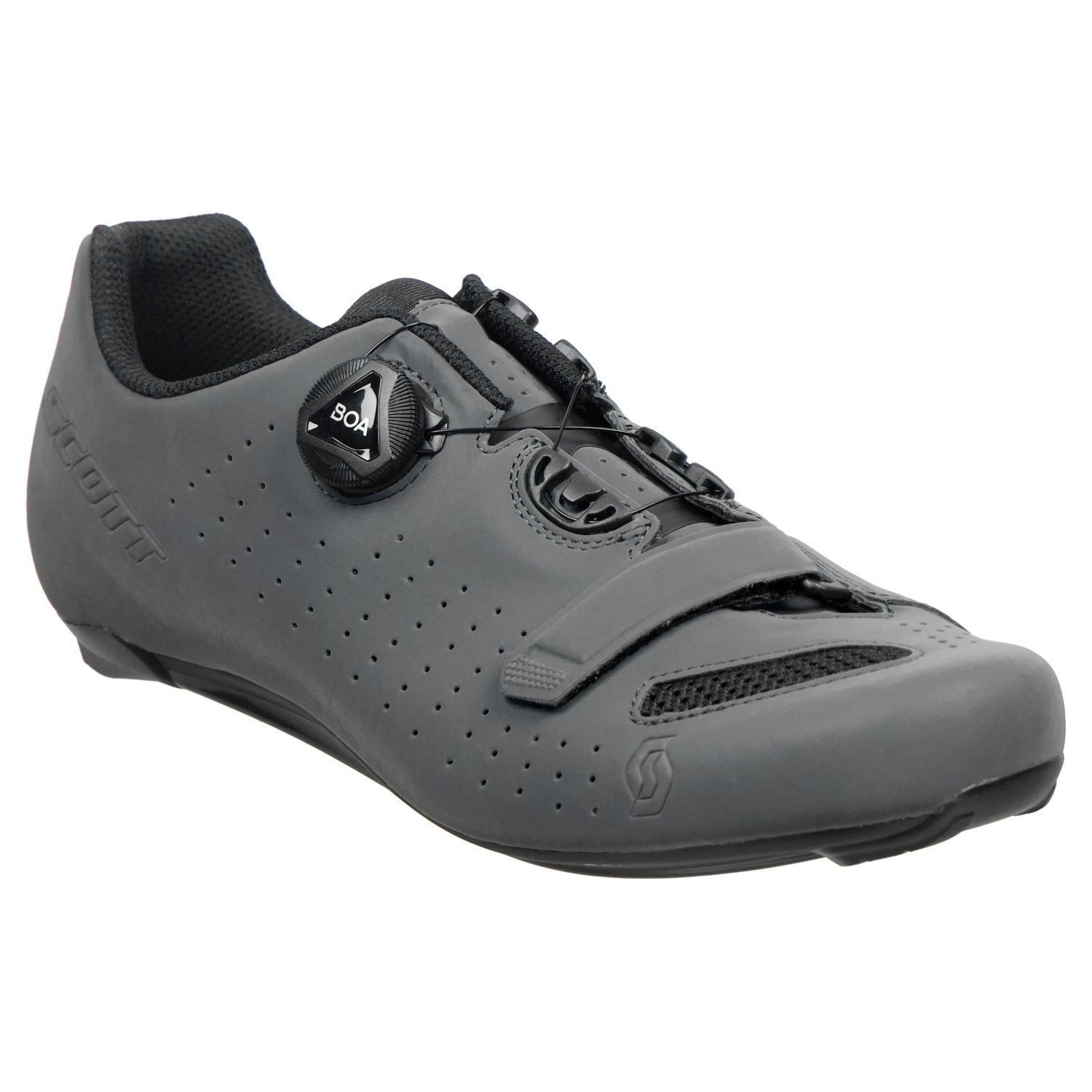 ZAPATILLAS SCOTT ROAD COMP BOA REFLECTIVE GREY REFLECTIVE/BLACK 2025 - foto 1