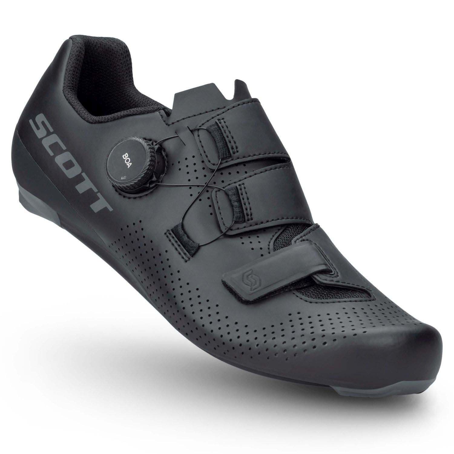 ZAPATILLAS SCOTT ROAD TEAM BOA MATT BLACK/DARK GREY 2027 - foto 1