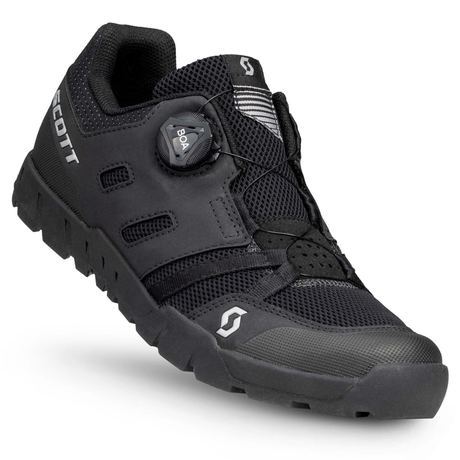 ZAPATILLAS SCOTT SPORT CRUS-R FLAT BOA BLACK/SILVER 2026 - foto 1