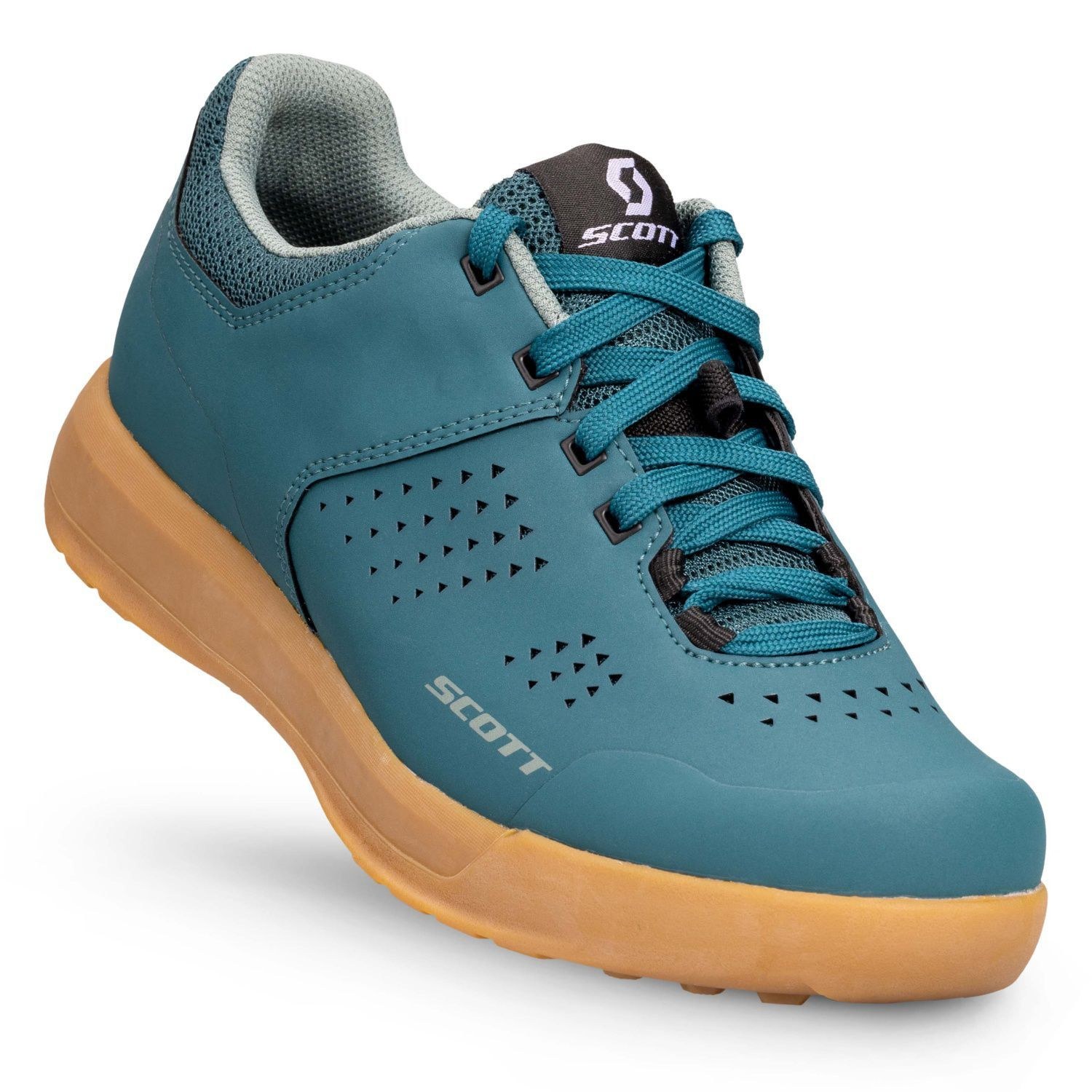 ZAPATILLAS SCOTT WS MTB SHR-ALP LACE PETROL BLUE/MINT GREEN 2026 - foto 1