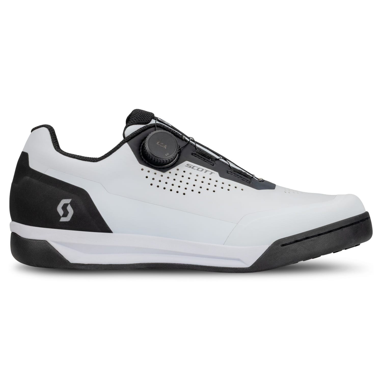 ZAPATILLAS SCOTT WS MTB VOLT EVO FLAT BOA WHITE/BLACK 2027 - foto 4