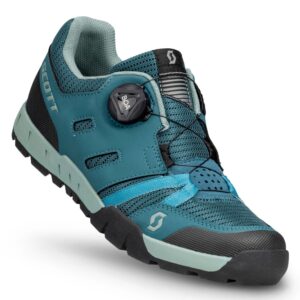 ZAPATILLAS SCOTT WS SPORT CRUS-R FLAT BOA PETROL BLUE/MINT GREEN 2026 - foto 1